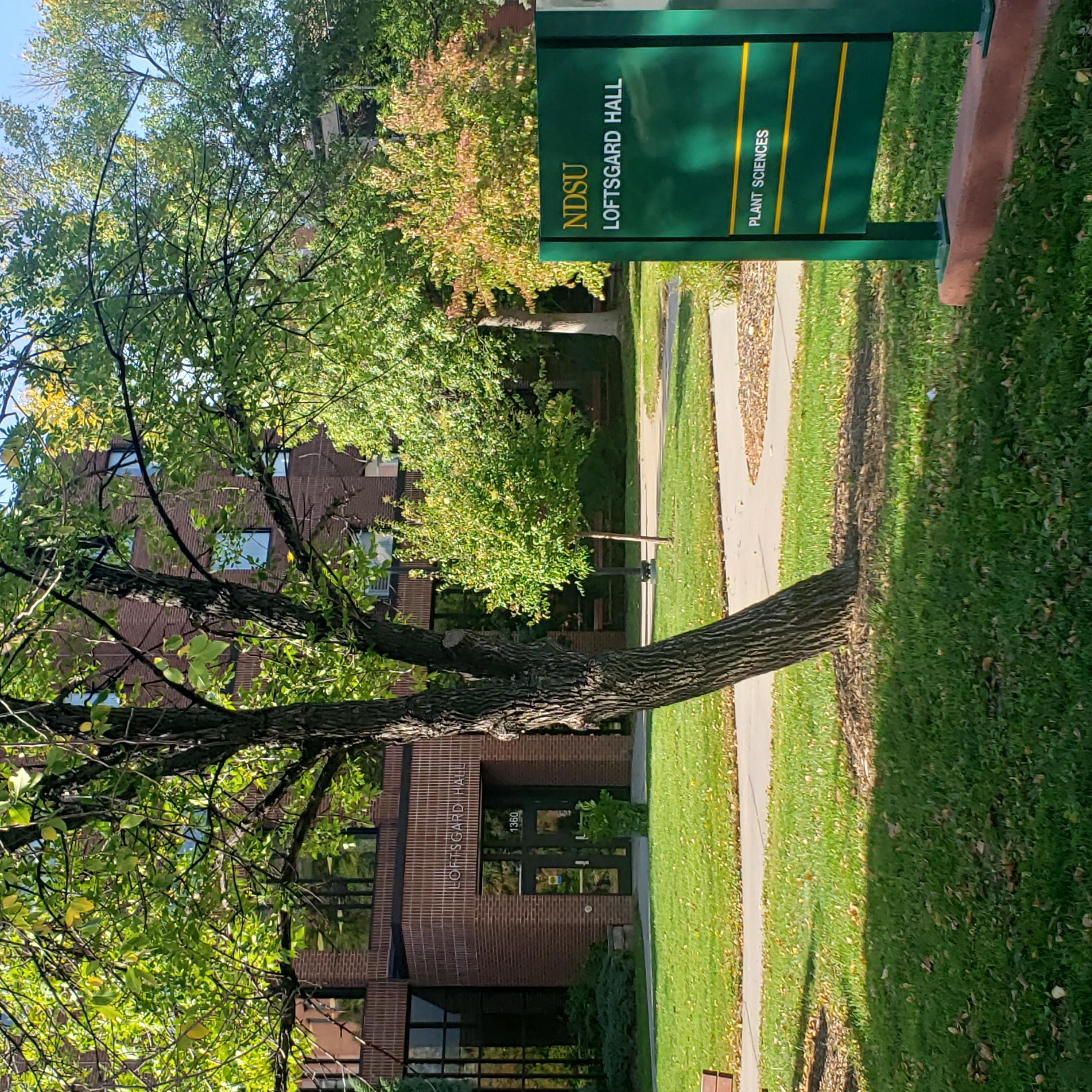 Loftsgard Hall, home of Department of Plant Sciences