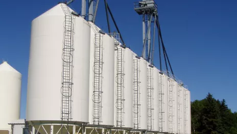 white storage bins