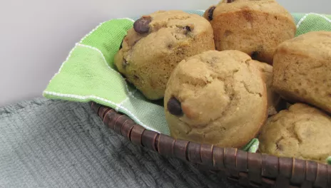 Chocolate Chip Bean Muffins