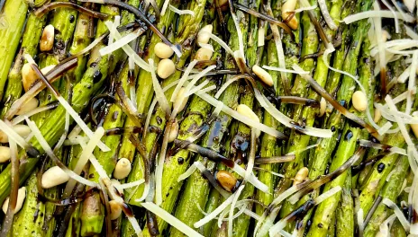 Roasted Asparagus with Balsamic Glaze