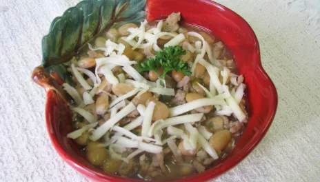 White Chili With Turkey