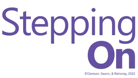 Stepping On logo