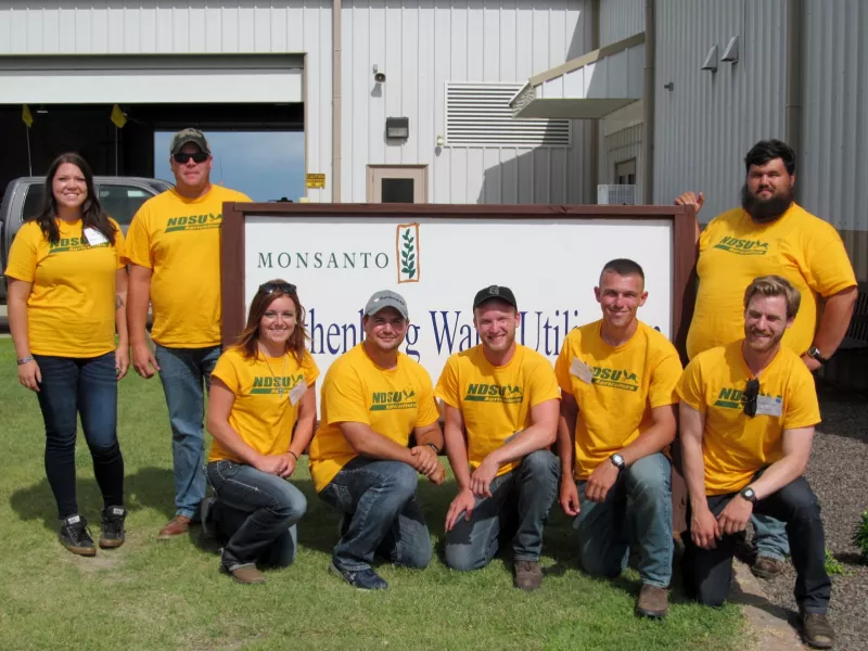 agronomy club group photo