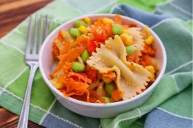 Edamame Bowtie Pasta