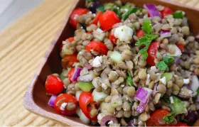 Greek Lentil Salad