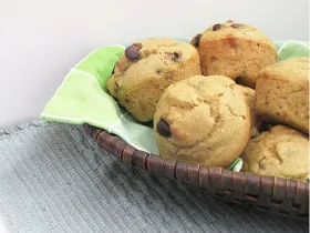 Chocolate Chip Bean Muffins