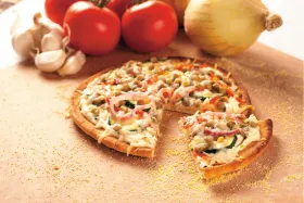 Lentil Mini Pizzas