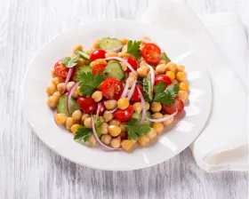Middle Eastern Bean Salad