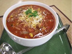 Pinto Bean Taco Soup