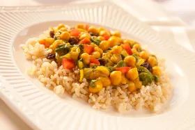 Chickpea and Spinach Curry