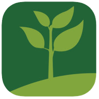 The icon for the NDSU Pest Management app shows a lighter green plant with four leaves against a dark green background