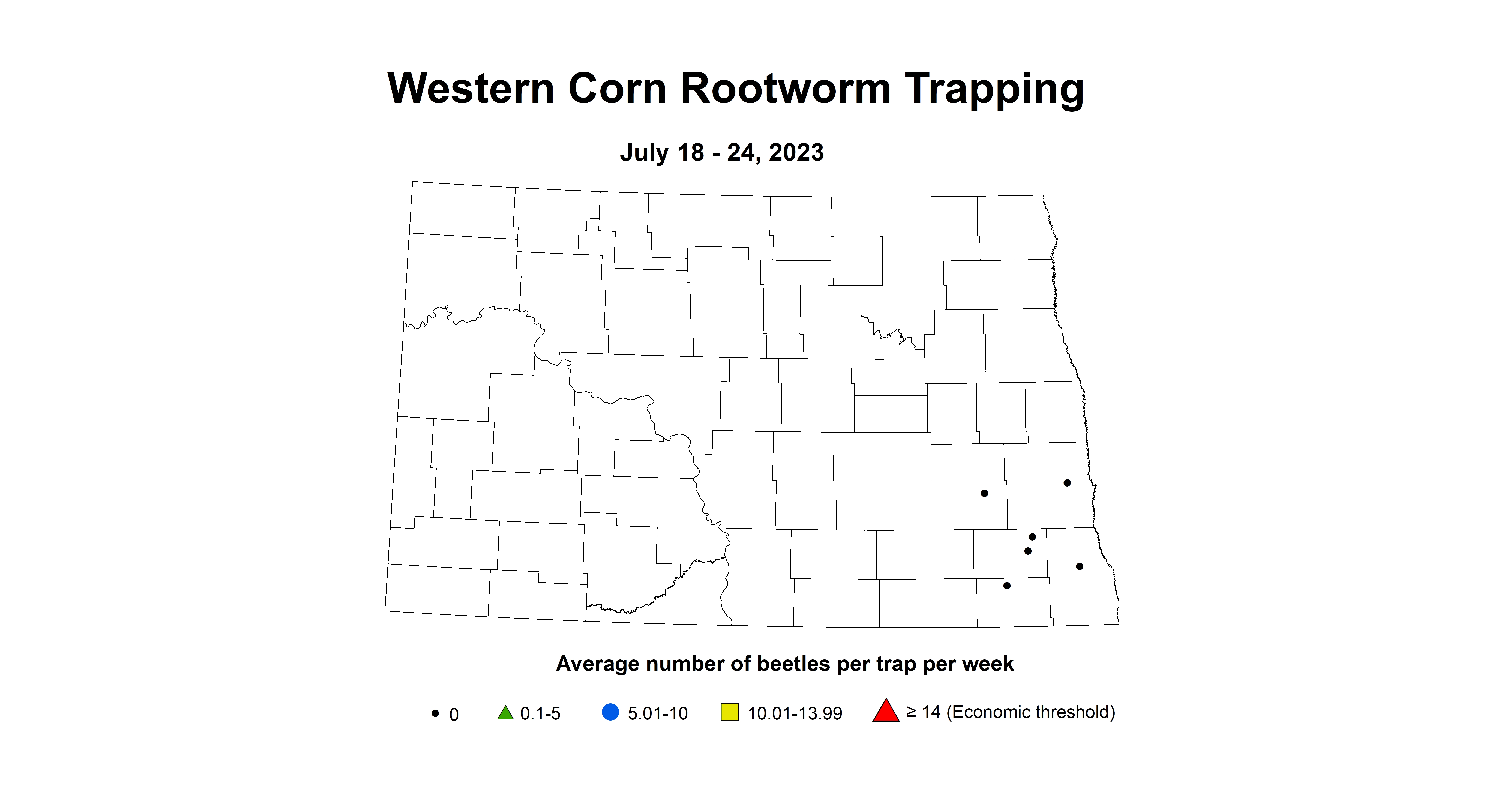 corn rootworm western July 18-24 2023