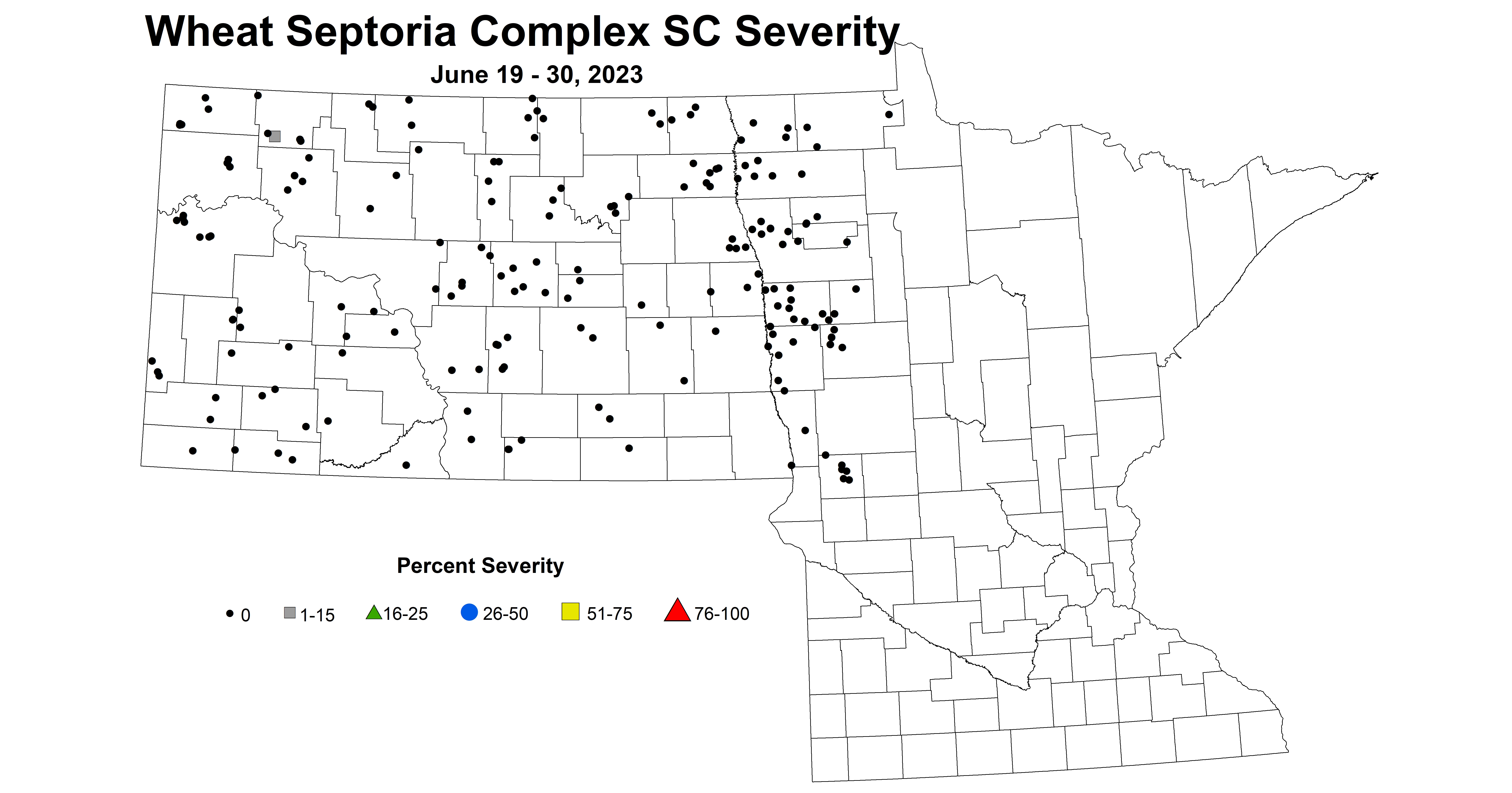 wheat septoria complex severity June 19-30 2023