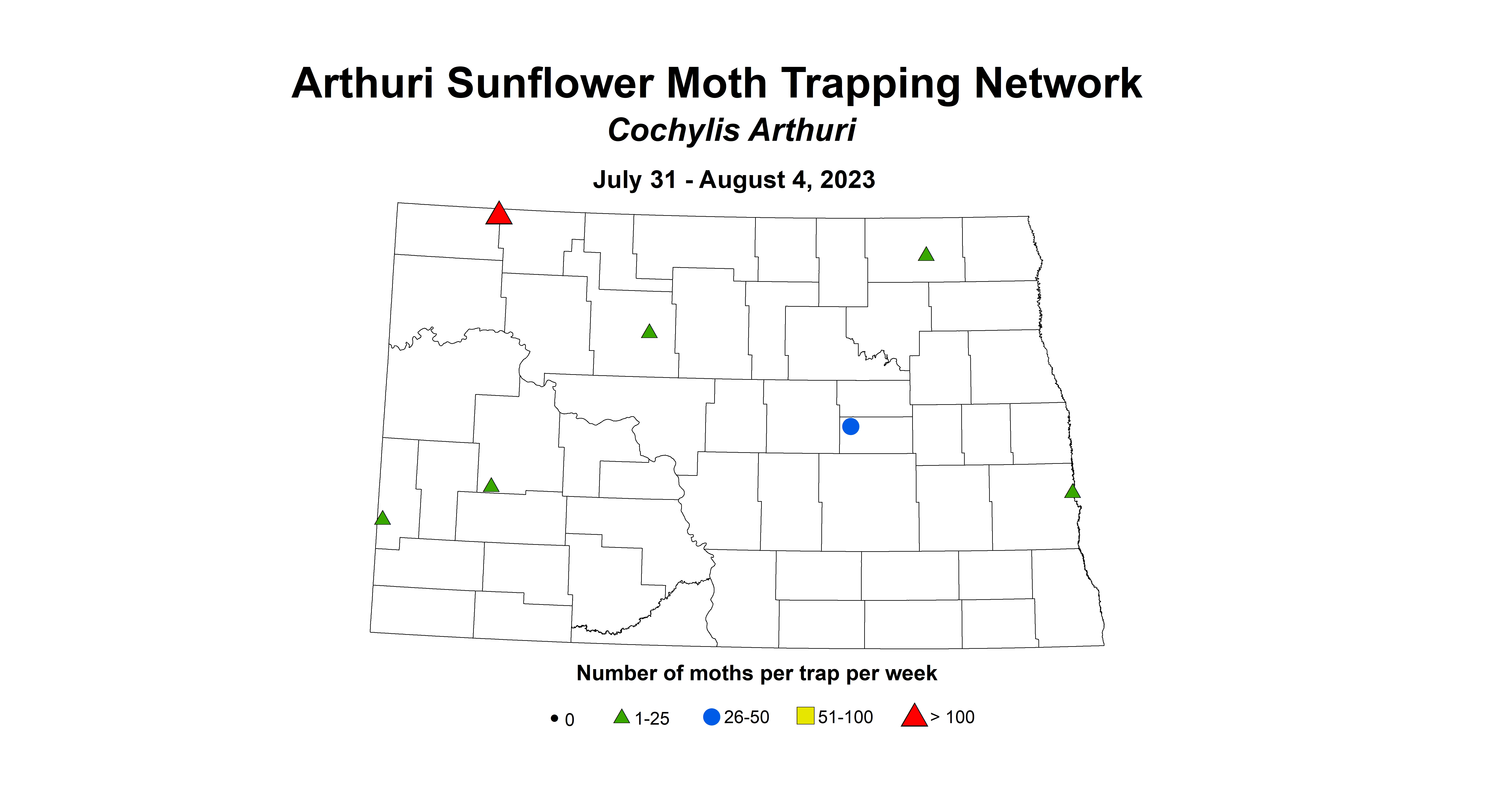 sunflower insecttrap arthuri sunflower moth 7.31-8.4 2023