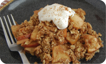 Slow Cooker Harvest Apple Crisp