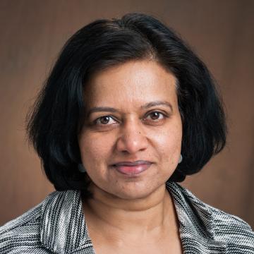Headshot of Sheela Ramamoorthy