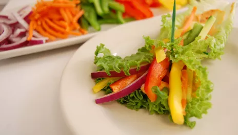 Hummus Lettuce Wraps