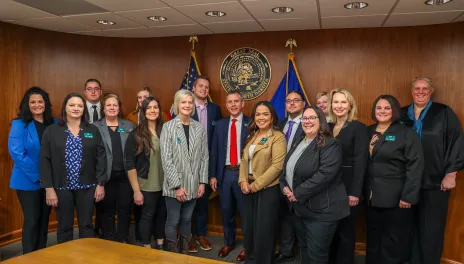 RLND Class X with Governor Armstrong