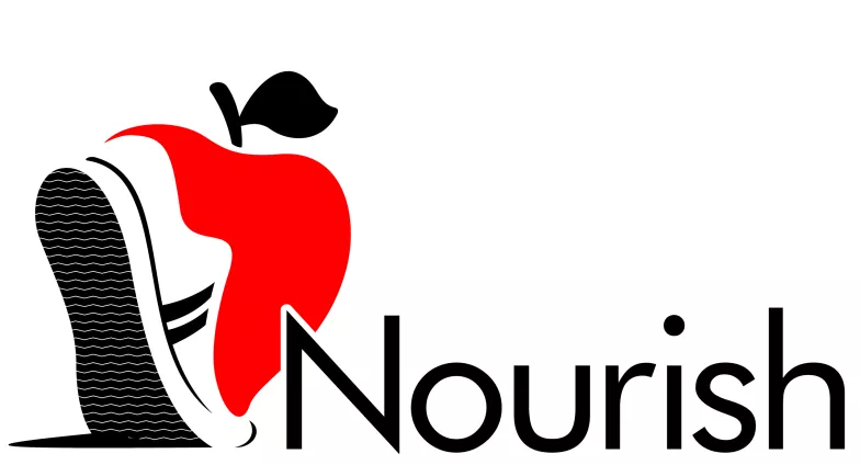 The "Nourish" graphic identifier.