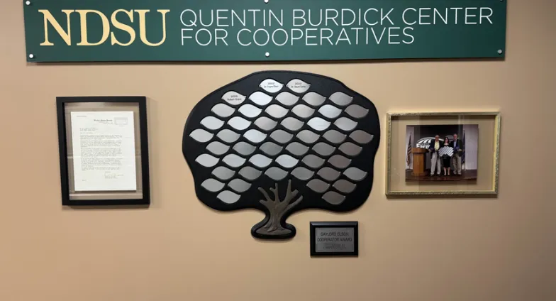 Gaylord Olson Perpetual Award Tree