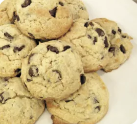 Yogurt Chocolate Chip Cookies (Egg-free)