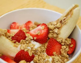 Breakfast Banana Split