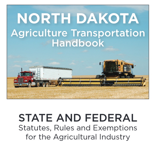 ND Agriculture Transportation Handbook
